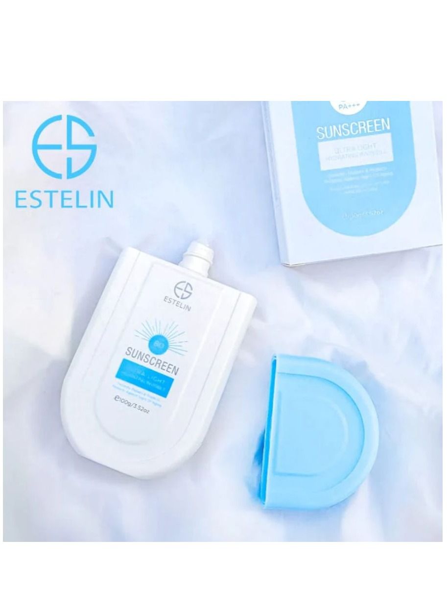ESTELIN ULTRA-LIGHT Hydrating Invisible Sunscreen SPF 80+ 100g