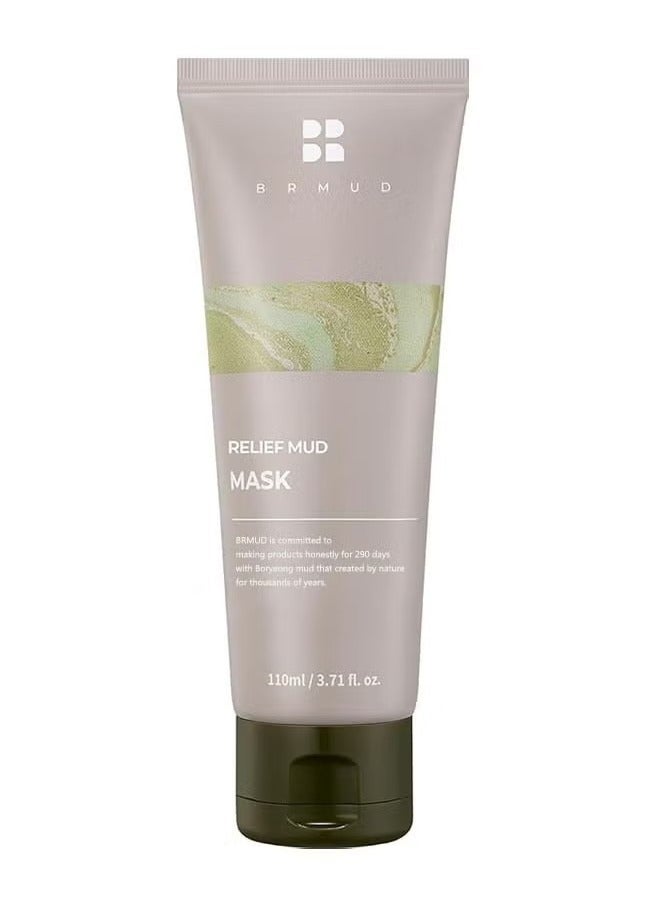 Relief Mud Mask 110ml, Deep Pore Moisturizing and Moisturizing Face Mask, Skin Care