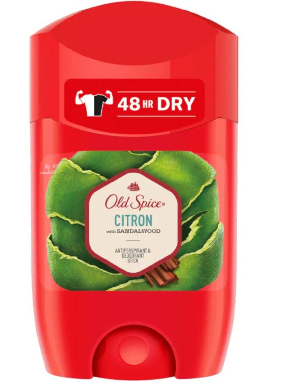 Old Spice Citron Antiperspirant and Deodorant Stick for Men, 50 ml