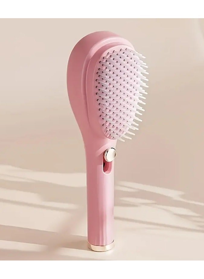 1pc Portable Retractable Comb for Hair Care, Non-Electric with Anti-Static And Gentle on Hair Features, with Easy Hair Removal for Home Beauty