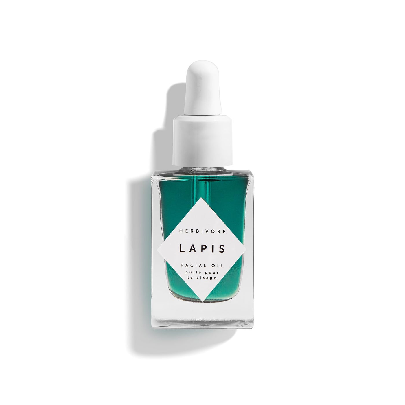 HERBIVORE Lapis Facial Oil | Balances Oil & Soothes Redness with Blue Tansy & Squalane | Safe for Oily & Acne Prone Skin, Non-Comedogenic, Vegan, 30 mL / 1 oz