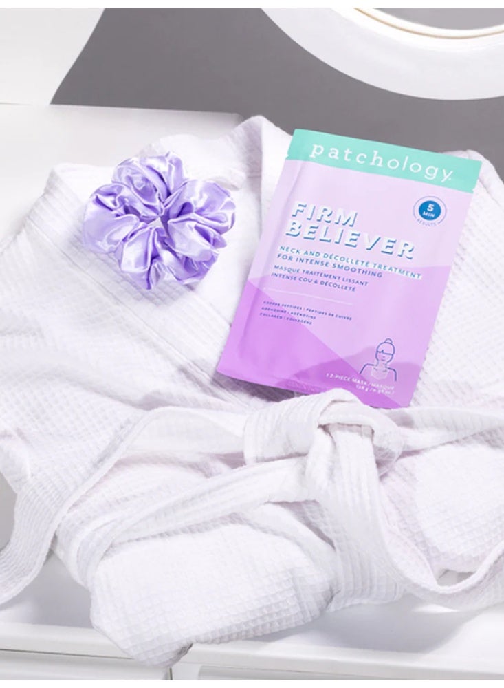 Firm Believer Neck & Décolleté Treatment for intense smoothing (2-piece Hydrogel Mask) - image 3