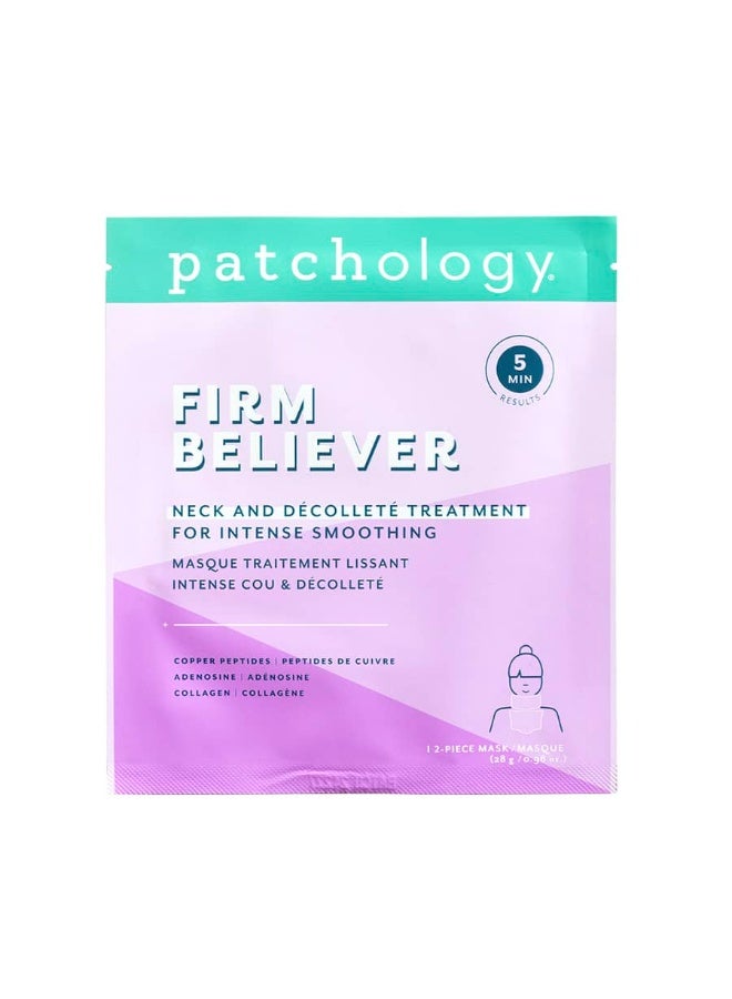 Firm Believer Neck & Décolleté Treatment for intense smoothing (2-piece Hydrogel Mask)