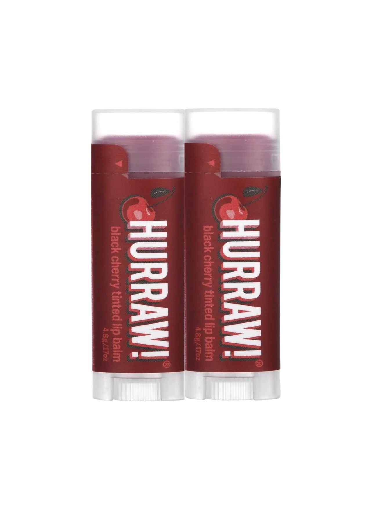 Balm Tinted Lip Balm Black Cherry 0.17 oz 4.8 g 2 Pack
