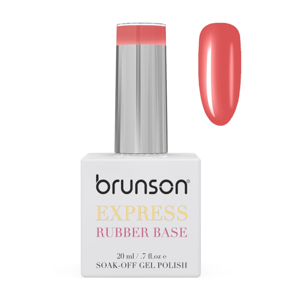 TPO free Rubber Base Gel polish 20ml Soak Off Base Coat for Nail Strengthening Long Lasting Gel Polish Base for Chip Free Shine Brittle Nails UV Rubber base Russian manicure Non Yellowing salon manicure
