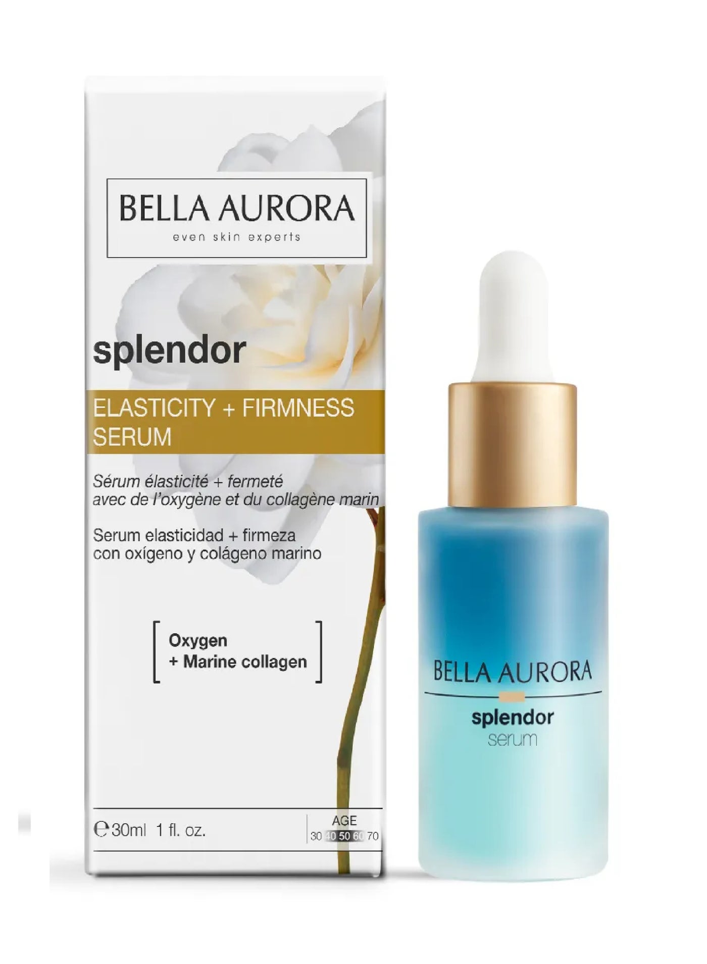 BELLA AURORA SPLENDOR ELASTICITY+FIRMESS SERUM 30ML