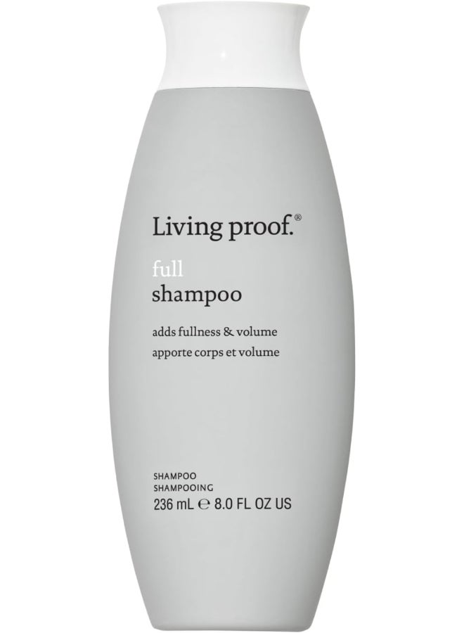 Volumizing Full Shampoo for Fine, Flat Hair - Gently Cleanses to Remove Product Buildup, Adds Weightless Volume & Fuller Appearance (236 ml)