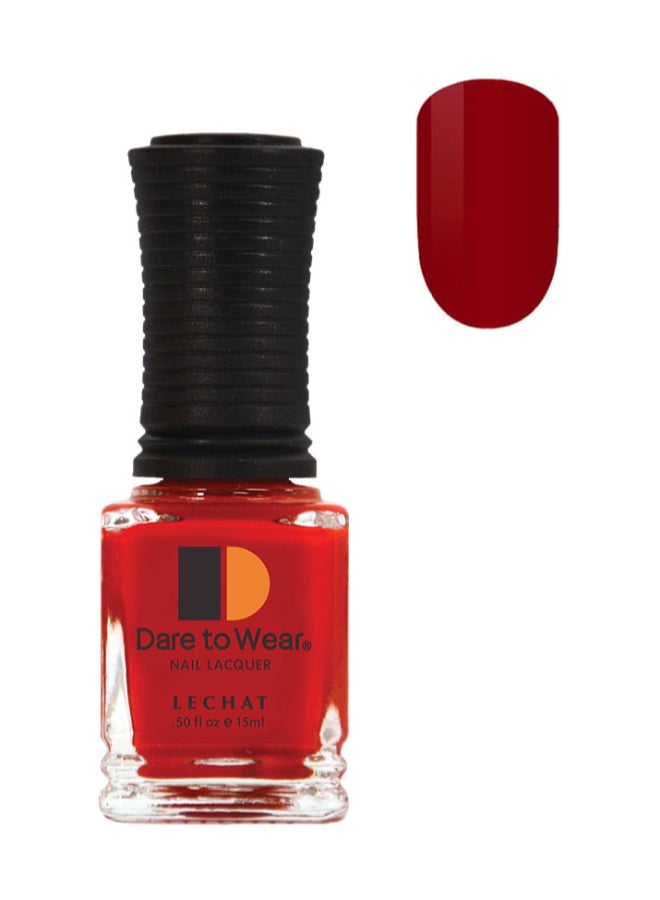 Nail Polish Super Shine Long Wear Lacquer Quick Drying Nail Color Resists Chips Fading Lasts Up To 3 Weeks Precise Application In One Stroke Nail Paint Blood Orange Dw10
