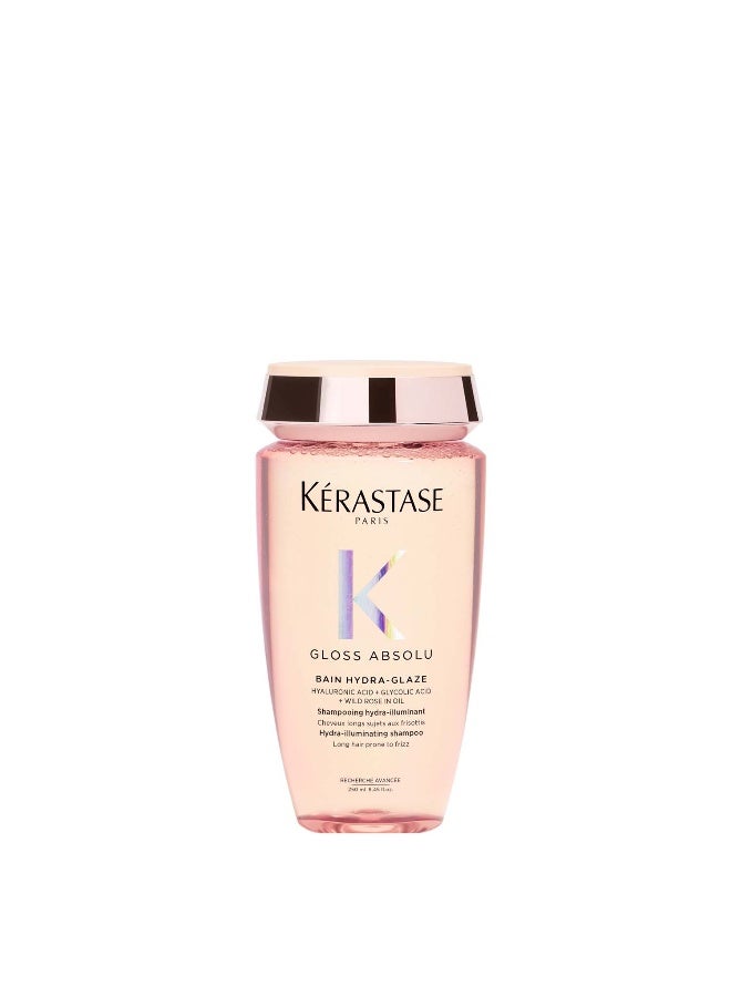 Gloss Absolu Shampoo with Glycolic Acid, Hyaluronic Acid and Wild Rose in Oil 250ml