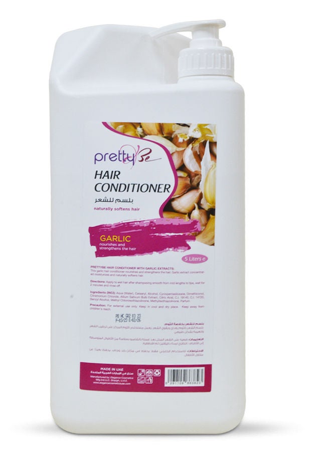 Naturally Softens Hair Conditioner with Garlic Extracts 5L