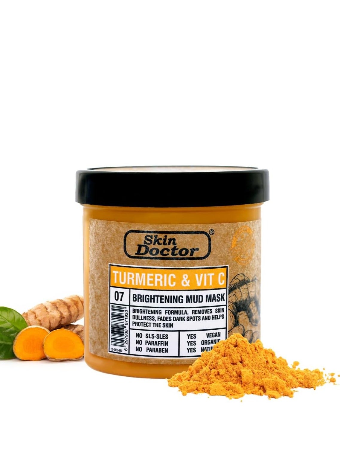 Skin Doctor Turmeric & Vitamin C Brightening Mud Mask