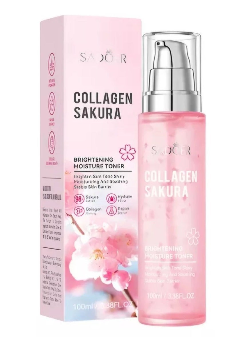 Collagen Sakur Moisturizing Lotion, Skin Tightening Lotion, Moisturizing Skin Cream For Dry Skin