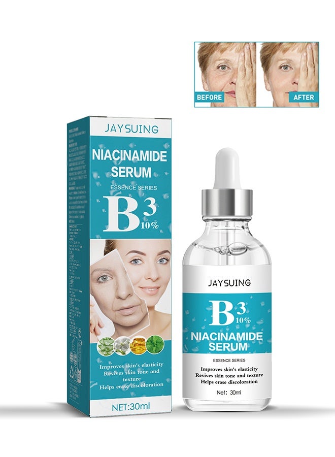 Niacinamide Serum - Anti-Aging Face Serum That Tightens Pores, Reduces Acne Scars and Wrinkles, Boosts Collagen & Repairs Skin - Niacinamide Serum For Face