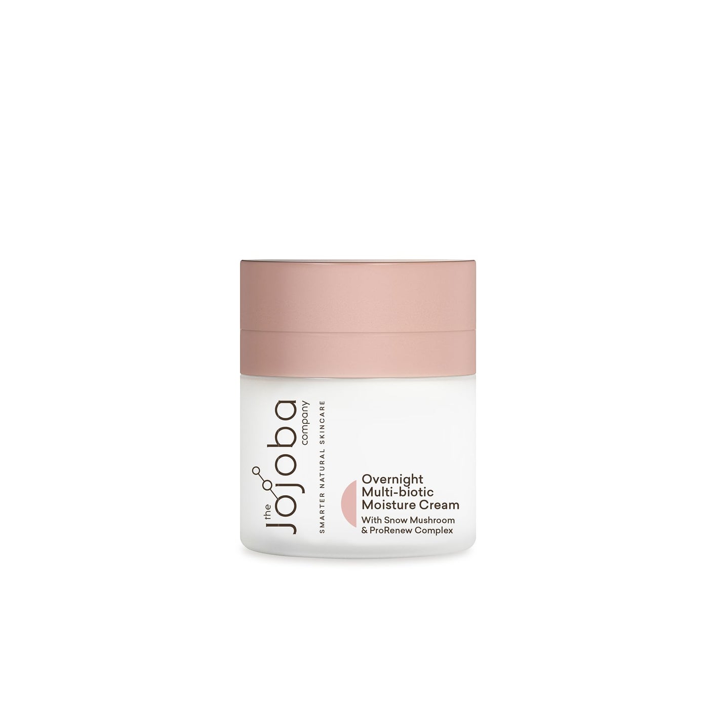 The Jojoba Company Overnight Multi-Biotic Moisture Cream with Snow Mushroom & ProRenew Complex â€“ Hydrating Night Cream for Dry, Sensitive Skin â€“ Nourishing, Lightweight