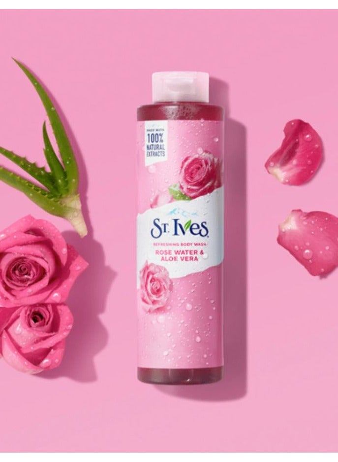 Pink Lemon & Mandarin Orange Exfoliating Body Wash 473 ml