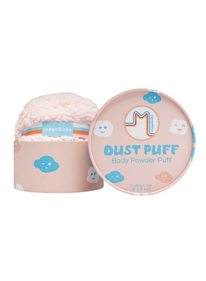 Body Powder Applicator - Dust Puff | Oversize (6” x 3”) Powder Puff | Powder Sold Separately