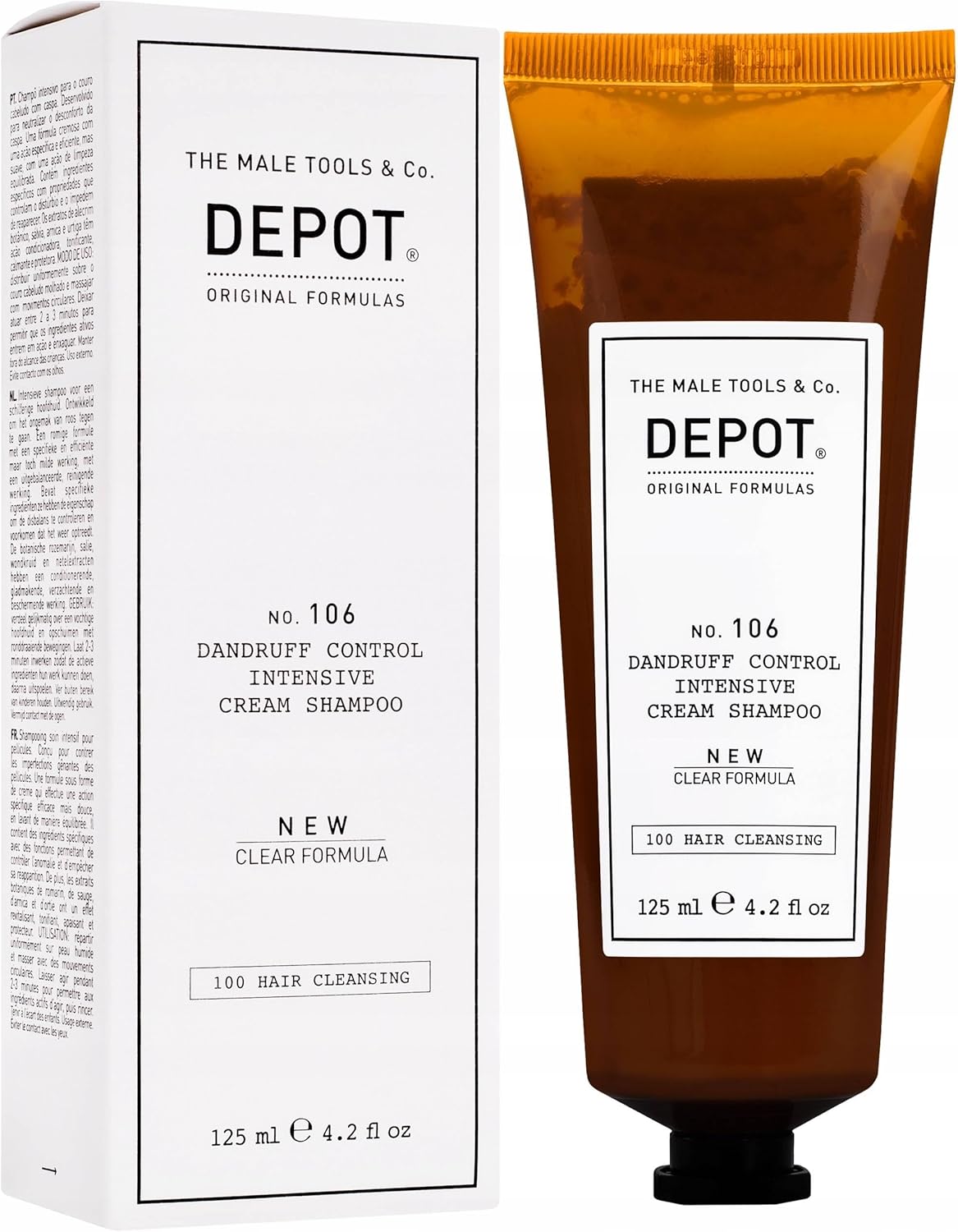 Intensive Cream Shampoo for Severe Dandruff - Provides Targeted Relief for Flaky, Itchy Scalp Conditions (125 ml)