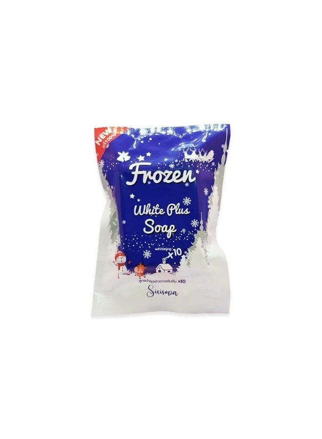 Frozen White Plus Soap For Anti-Aging Acne Dark spots & Dull Skin 80g