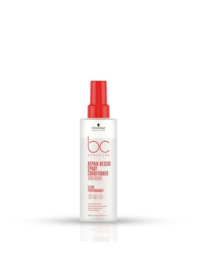 BC BONACURE Peptide Repair Rescue Spray Conditioner, 6.7-Ounce