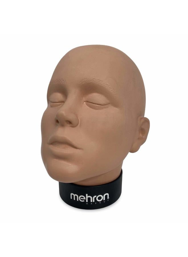 Makeup Practice Head | Mannequin Head for Makeup, Special FX, & Face Painting for Students