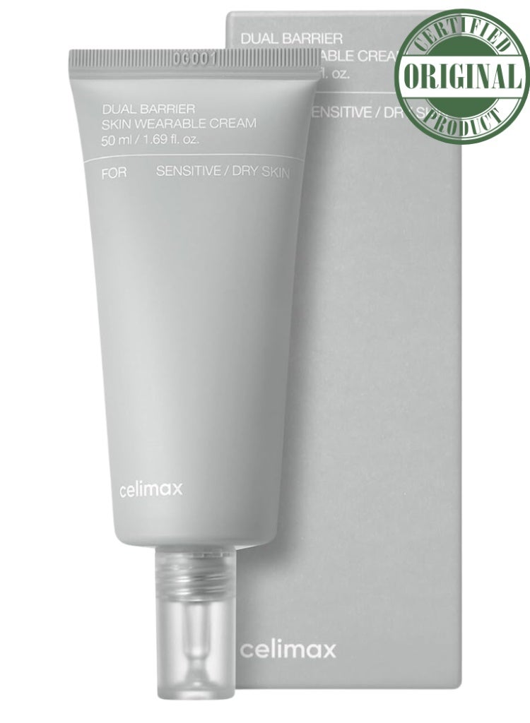 Celimax Dual Barrier Skin Wearable Cream 50ml – Intensive Hydration & Skin Barrier Protection
