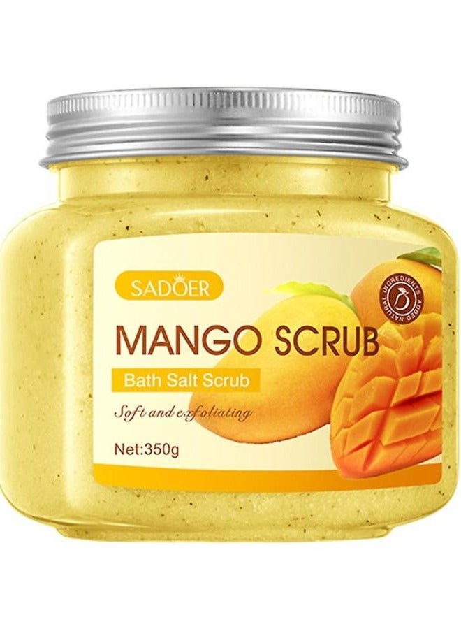 Mango Exfoliating Bath Salt Body Scrub 350g