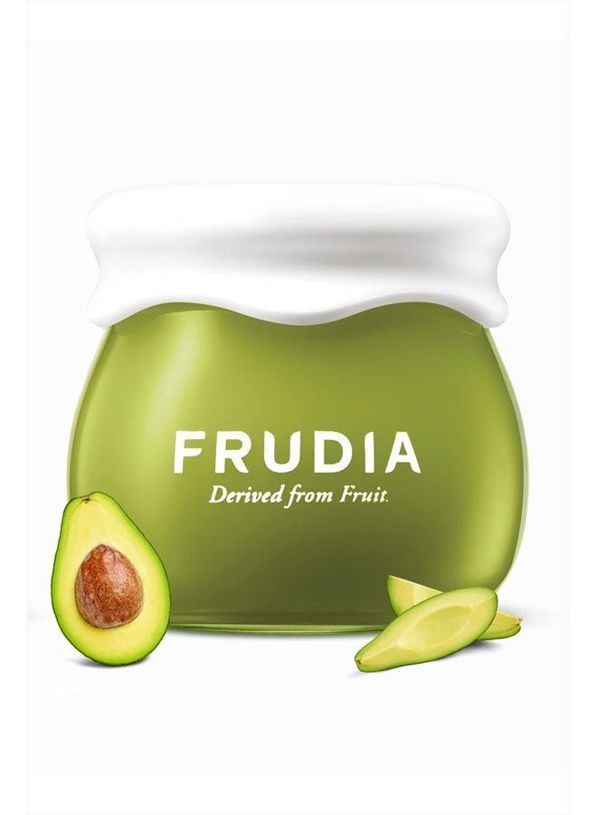 WELCOS Avocado Relief Cream Mini | Calming Cream w/Avocado Extract, Centella Asiatica Extract & MadecassosideX4 | Korean Skin Care Moisturizer Face Cream (0.33 fl oz)