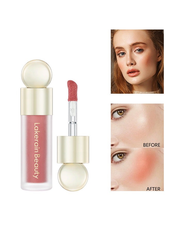 Velvet Liquid Blush- Long Lasting Create Natural and Vibrant Makeup# 04