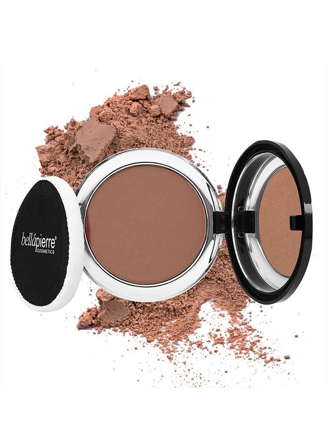 Compact Mineral Blush Warms Complexion for a Healthy Glow | Non-Toxic and Paraben Free | Suitable for All Skin Types | Compact Case - 0.35-Ounce – Amaretto