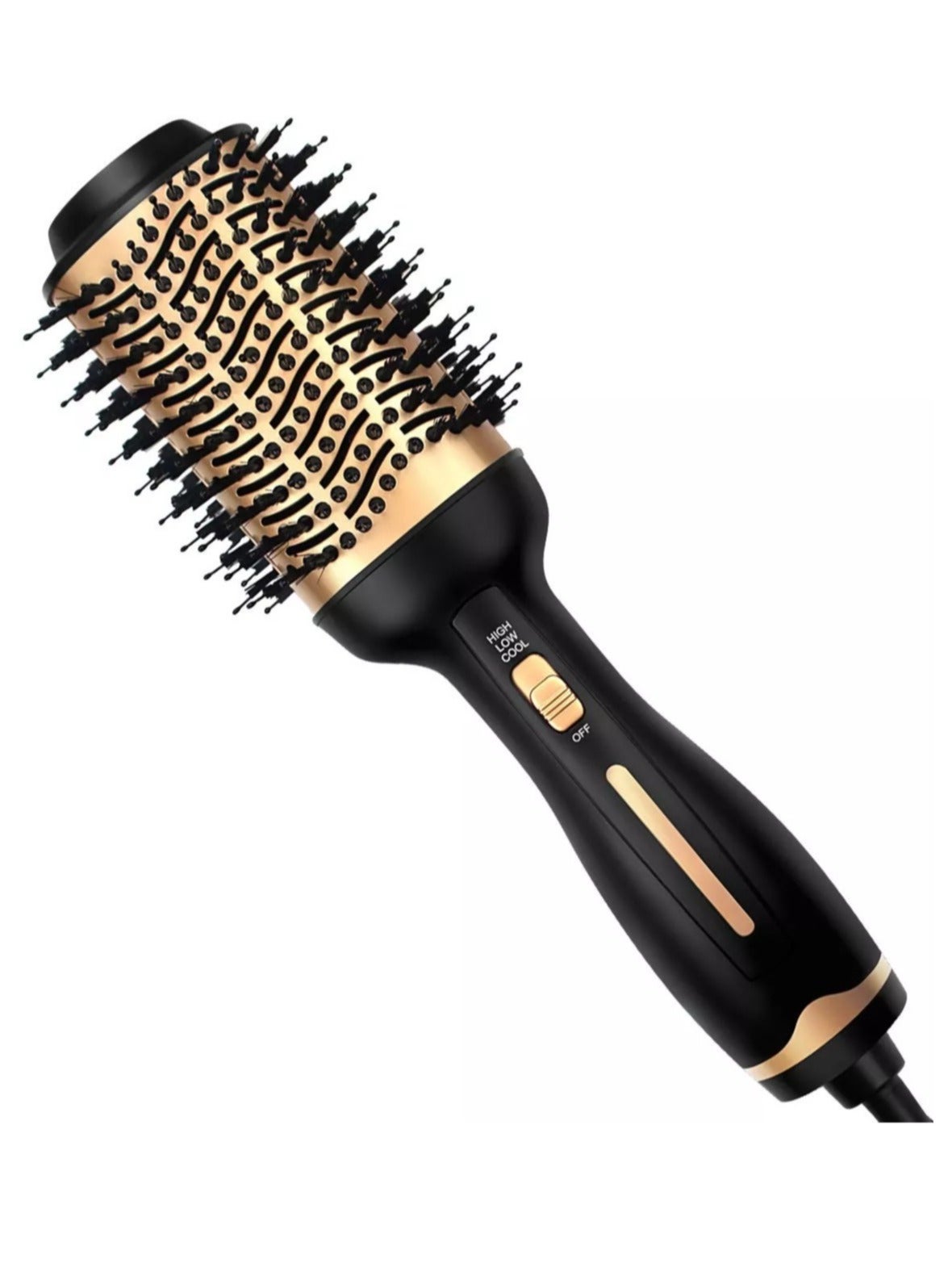 Hot Air Brush, 4 in 1 Hair Dryer Brush & Volumizer, One Step Blow Dryer Suitable for Straight and Curly Hair, Ceramic Coating Achieve Salon Styling at Home 1000W