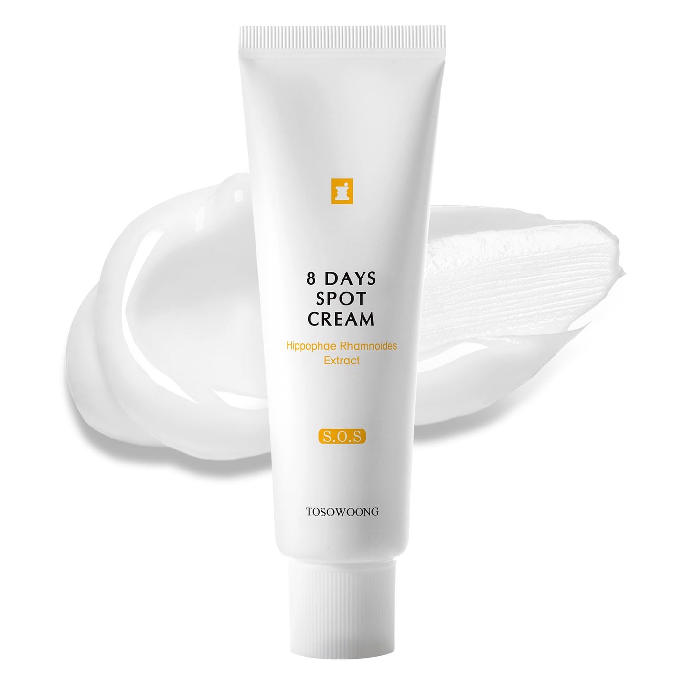 TOSOWOONG 8 Days Spot Cream, Dark Spot Remover for Face, Age Spot, Sun Spot, Freckles, Melasma, Brown Spot Serum, Advanced Formula Corrector Cream with Niacinamide for Women and Men, 50g, 1.76 oz.