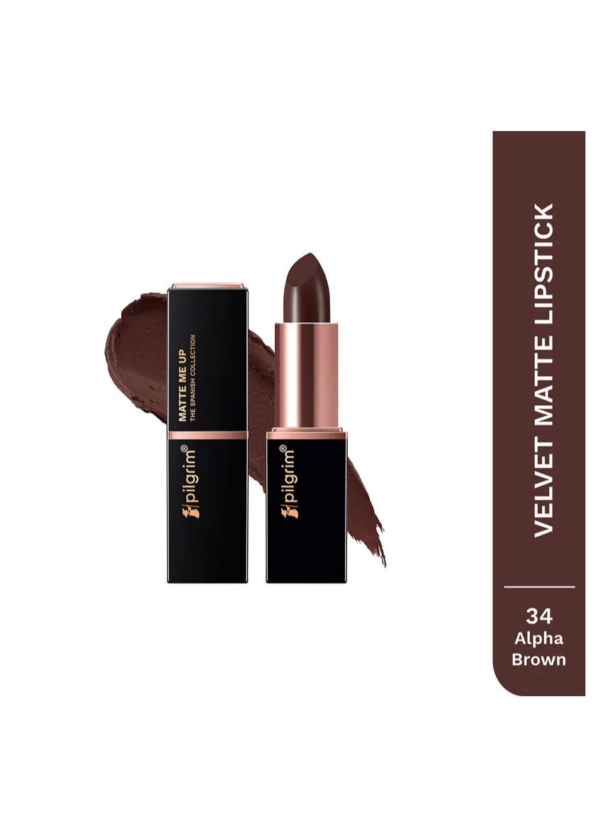 Pilgrim Bullet Lipstick Alpha Brown 4.2g