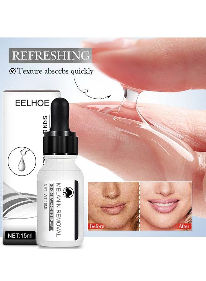 Melanin Removal Skin Balance Serum，Niacinamide Serum, Face Whitening Dark Spot Corrector Serum, Whitening And Moisturizing Anti Aging Face Cream, Smooth Gentle Brightening Skin Care Serum For Skin Repairing