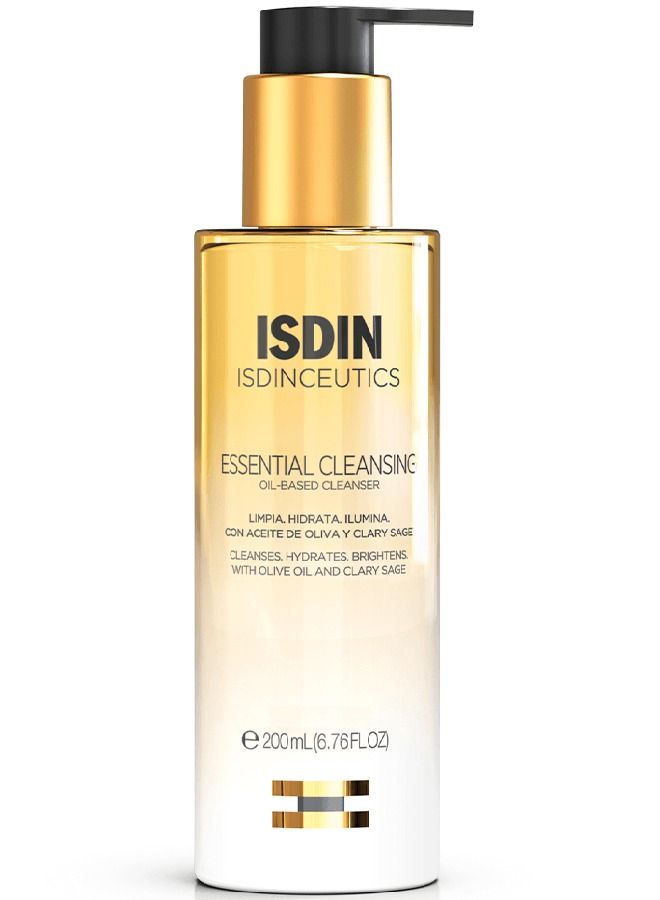 Isdinceutics Essential Cleansing Oil Based Facial Cleanser 200ml