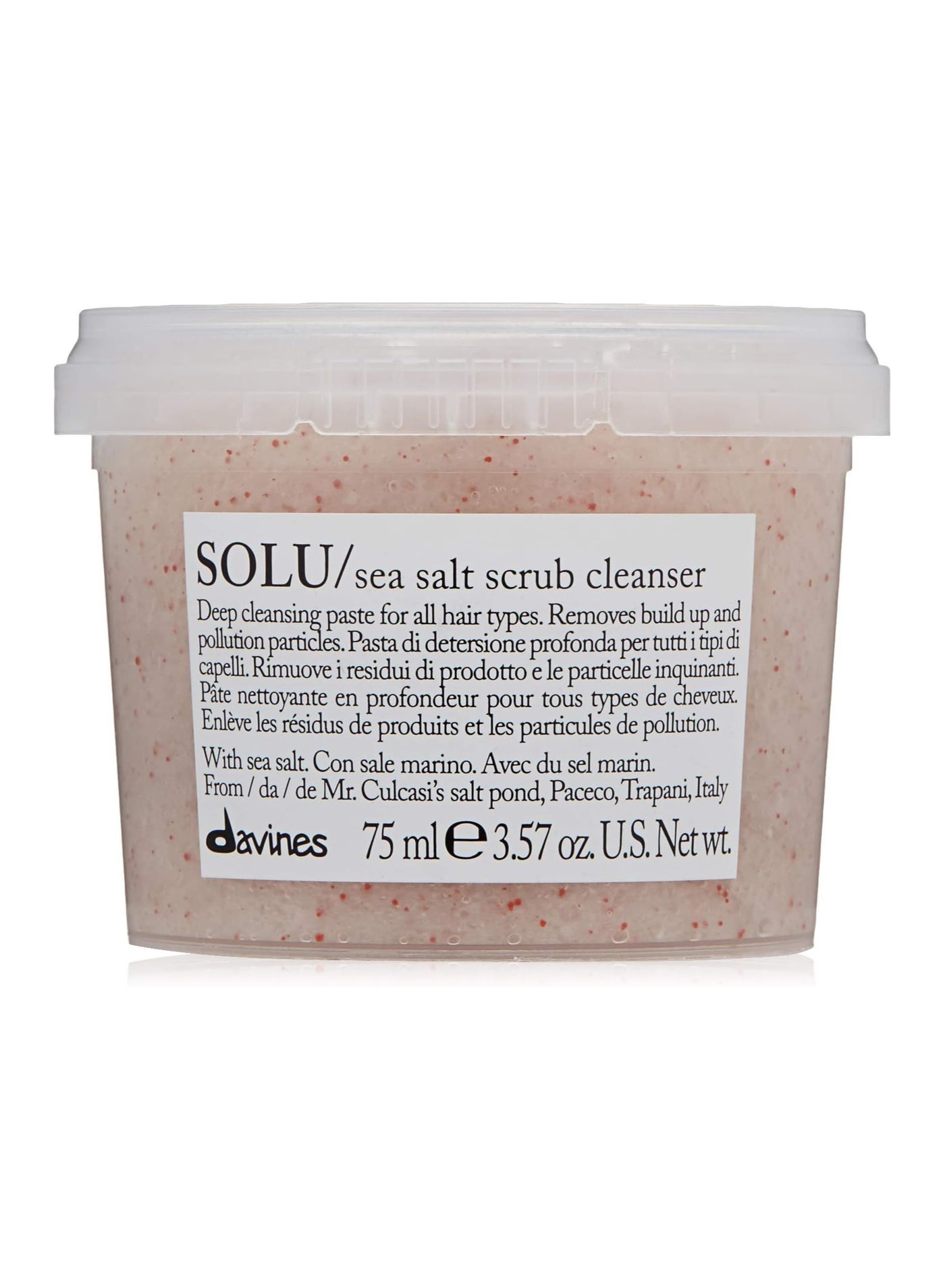 Solu Sea Salt Scrub Cleanser 75ml