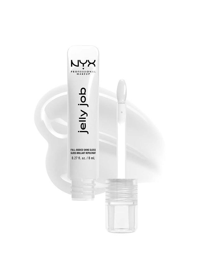 Jelly Job, Full-Bodied Shine Gloss, Lip-Smoothing Shine, Hyper-Glossy Finish, Just Jelly