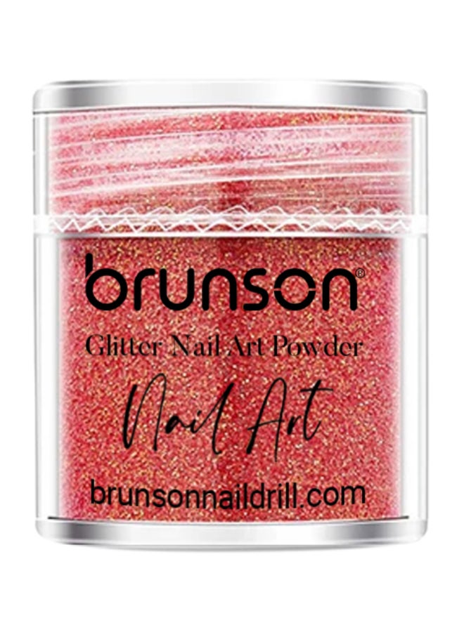 Nail Art Glitter Powder -  Iridescent Fine Glitter Powder for gel nail polish -  gel and acrylic nail art powder (Diamond Dust) BGP33