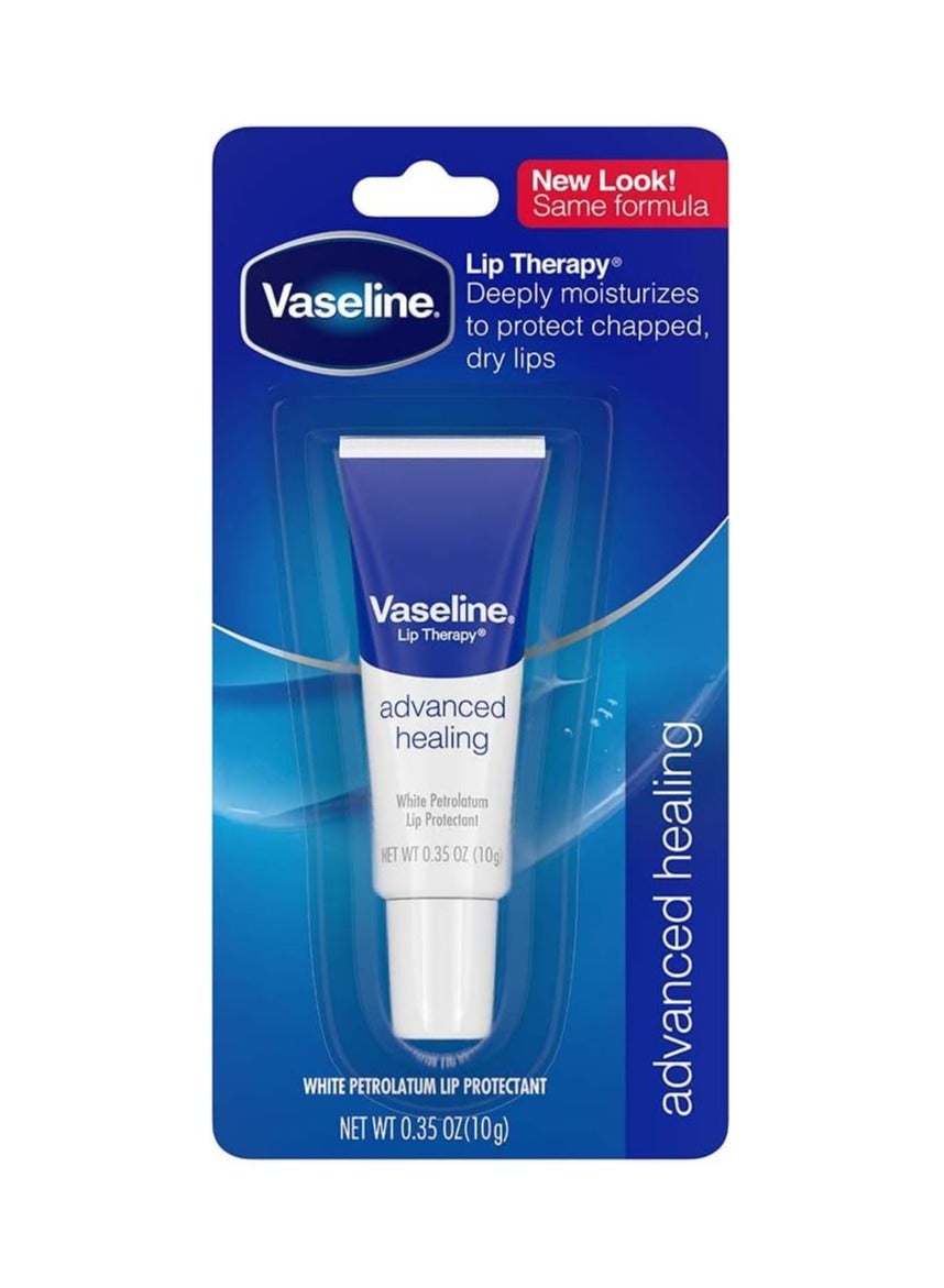 Lip Therapy Lip Balm Tube Advanced Healing Lip Moisturizer 0.35 Ounce