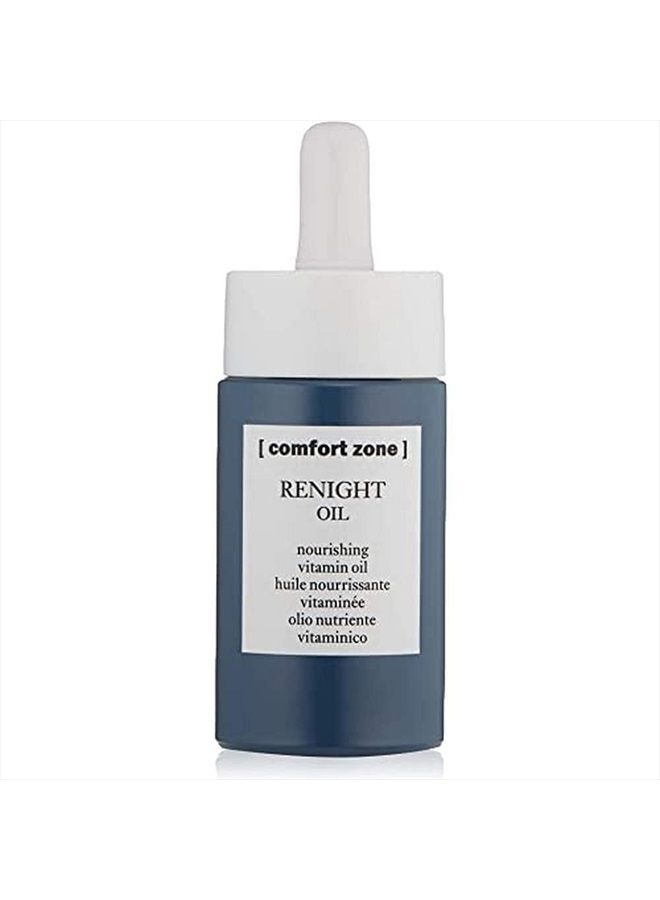 ] Renight Nourishing Vitamin Face Oil, Double Hydrating Action For Silky Texture, Night Treatment, 1 fl. oz.