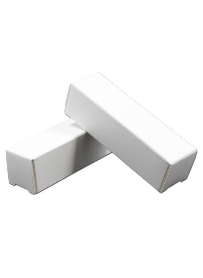 50 Pack 0.78x0.78x3.34 inch Rectangle Kraft Paper DIY Lipstick White Boxes Beauty Accessories Essence Oil Lipstick Bottle Packaging Gift Makeup Organzier Tube Storage