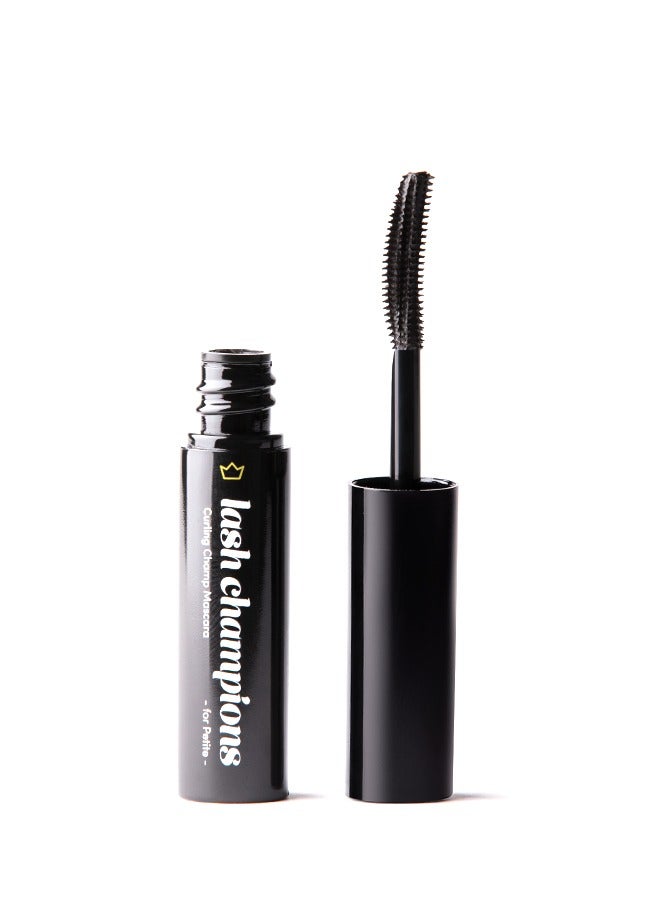 Travel Size Curling Champ Mascara For petite Highly Pigmented Colour For Short & Straight Lashes Black 4ml Made In Italy