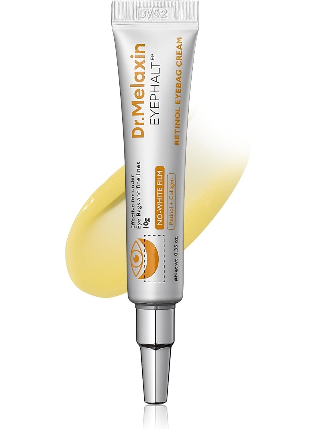 Dr.Melaxin Retinol Eyebag Cream for Puffiness, Dark Circles & Fine Lines, Wrinkle, EGF Anti-Aging Under Eye Moisturizer with Niacinamide&Ceramide Makeup friendly korean skin care