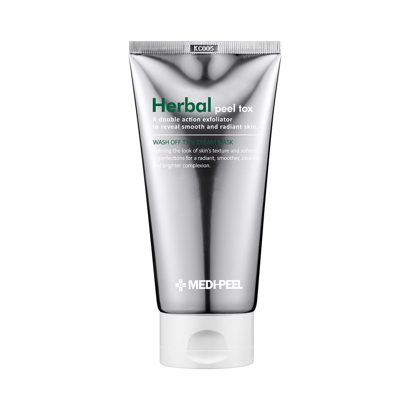 MEDI-PEEL Herbal Peel Tox 4.23 fl oz / 120g | Peeling Facial Soothing Cleanser, Exfoliating Cleanser | Wash Off Cream Mask | Vegan, Korean Skincare, For All Skin Types