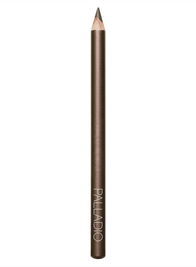 Wooden Eyeliner Pencil, Thin Pencil Shape, Easy Application, Firm yet Smooth Formula, Perfectly Outlined Eyes, Contour and Line, Long Lasting, Rich Pigment, Taupe