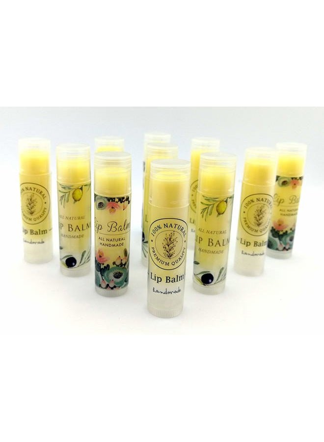 Assorted Clear Lip Balm Label Sticker for Lip Balm Container Lip Balm Labels Paper Stickers 60pcs