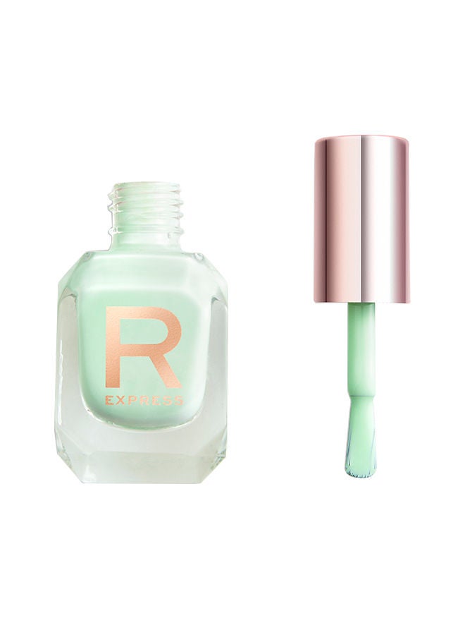 Makeup Revolution Express Nail Varnish Mint Green