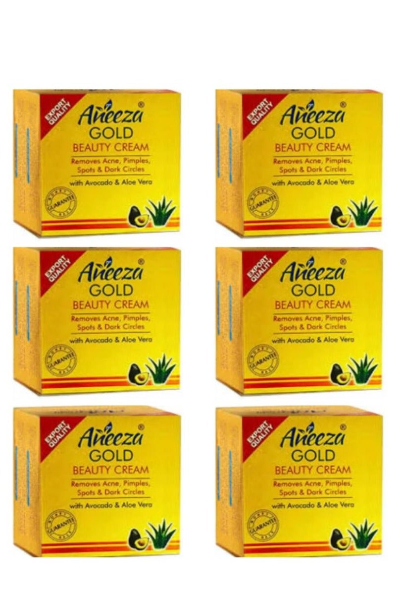 Gold Beauty Cream With Avocado & Aloe Vera 20 g 6 pcs