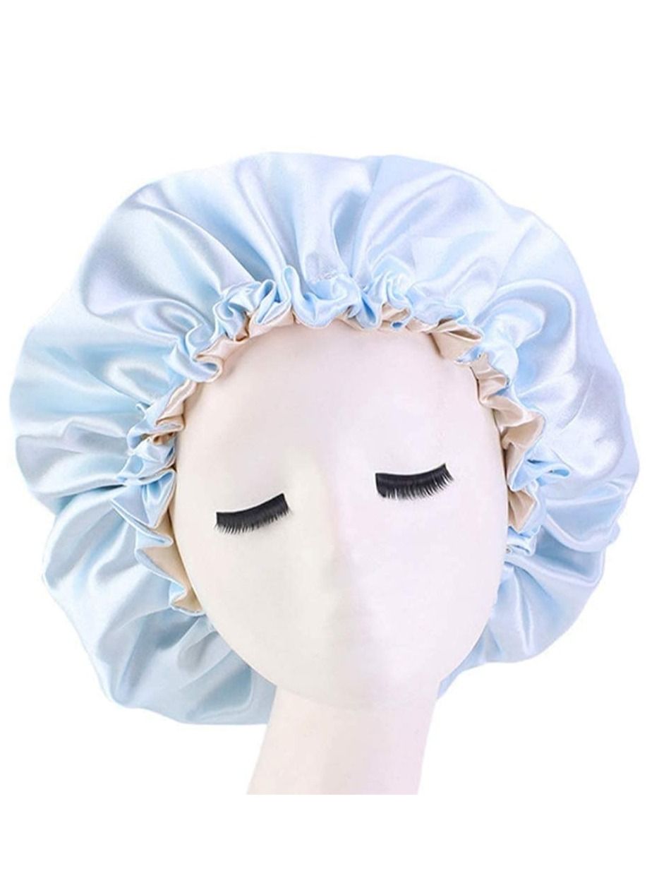 Women's Adjustable Reversible Satin Bonnet - Soft Double Sided Sleep Cap, Protects Natural Hair, Assorted Colors