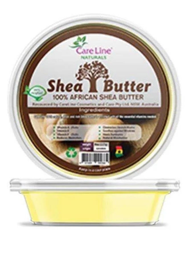 Organic Shea Butter For Acne Wrinkle Skin Hydration and Sunburn "yellow" 142g