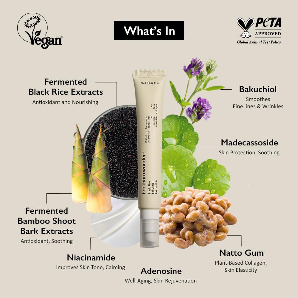 Black Rice Bakuchiol Eye Cream 20 ml - image 3